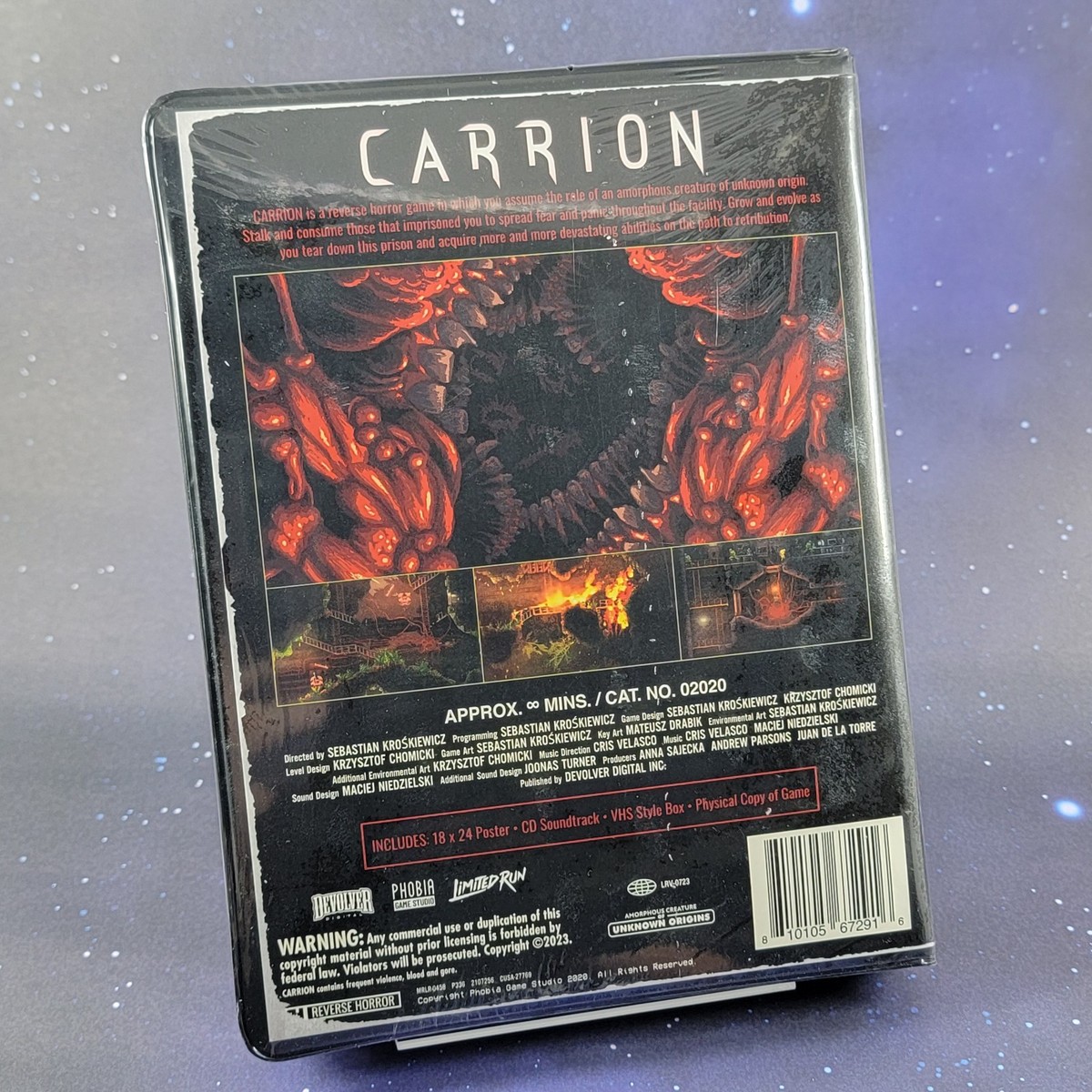 Carrion VHS Edition (Sony PlayStation 4) PS4 SEALED BRAND NEW