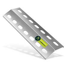 YourkonFlammblech aus Edelstahl für Gasgrill 39 x 12 x 2,5cm - 1mm Stark …