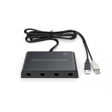 Gamecube Controller Adapter for Wii U, PC Win...