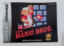 SUPER MARIO BROS: CLASSIC NES SERIES (Nintendo Game Boy Advance, 2004) MANUAL