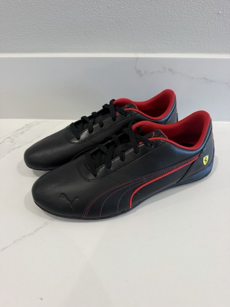 PUMA Scuderia Ferrari Neo Cat Zapatos para Conducir Talla 14 US Negro Rojo