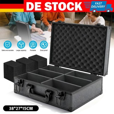 Robuste Sammelkarten Box | Aufbewahrungsbox für 600+ Top Loaders & Graded Cards