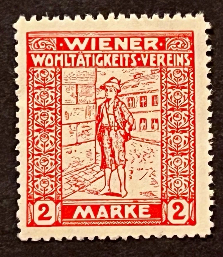 Travelstamps: Austria Charity Cinderella Stamp - Vienna Charity Association NGAI - Image 2 of 4