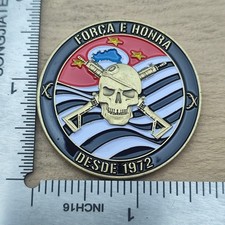 Brazil Sao Paulo Military Police Tactical Force Challenge Coin