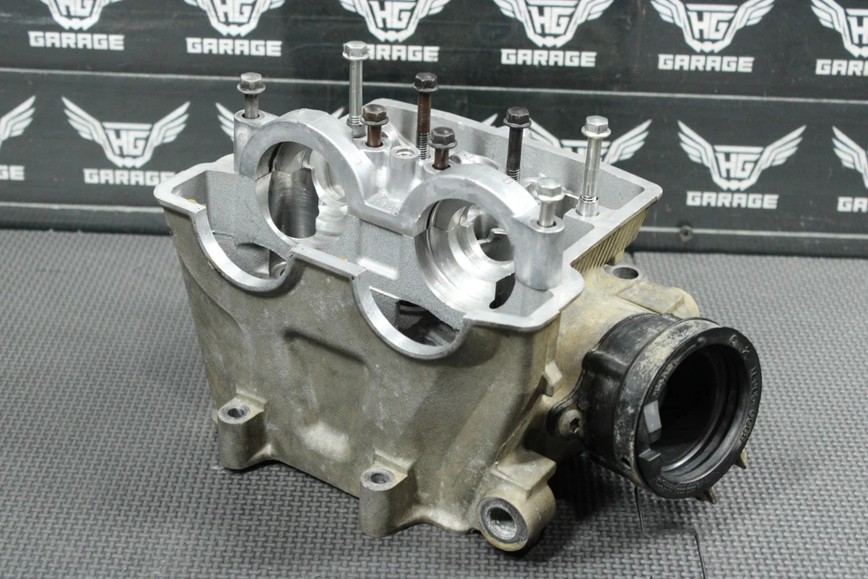 Kawasaki 09-15 KX450F 2011 motor OEM culata ¡necesita reparación! Foto 4 de 4