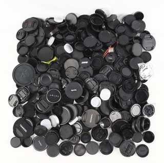 Lot of Miscellaneous Brand Lens Caps (front rear body) As Is