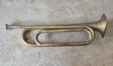 Vintage Official Boy Scouts of America Brass Bugle Horn