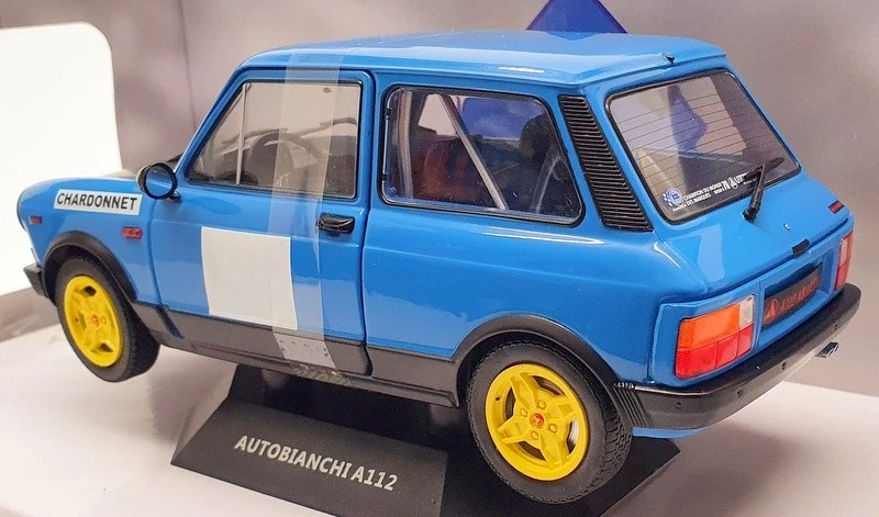 Модель автомобиля Solido масштаб 1:18 S1803801 - 1980 Autobianchi A112 Abarth Mk5 - Изображение 3 из 4