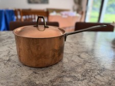 Paul Revere Ware 1801 2Qt Limited Edition Copper Brass SS Sauce Pan W/Lid &lsquo;84