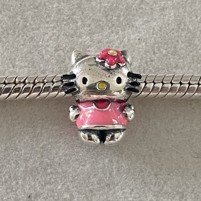 Hello Kitty Silber Charm Japan Anime S925