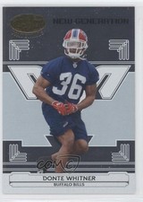 2006 Leaf Certified Materials New Generation 96/1000 Donte Whitner #161 0l2