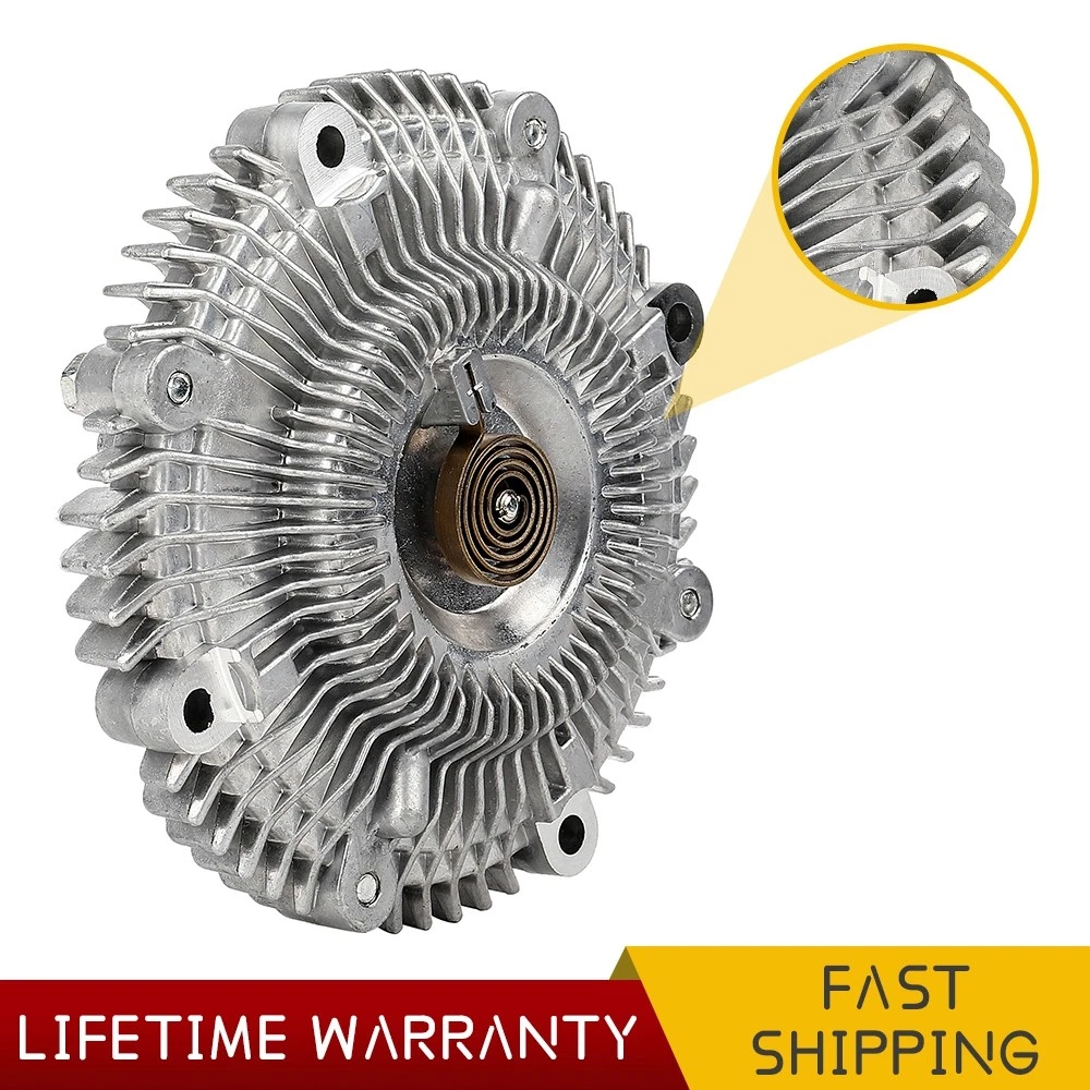 Embrague De Ventilador Y Aspas A-Premium Para Nissan D21, Frontier, Pickup 2.4L (1995-2004) - Reemplazo OEM