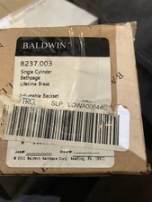 Baldwin 8237.003 bethpage life mosiądz 2 1/8 polish brass