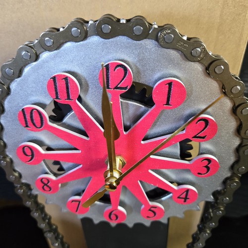 NEW IN BOX! Gear Clock With Moving Gears Large Decorative Clocks For Living Room - Picture 8 of 9