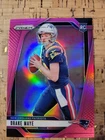 2024 Panini Prizm Drake Maye Pink Prizm Rookie #329 RC Patriots