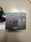 Open Box Logitech 1080p Pro Stream Webcam 30 fps HD Video Streaming 