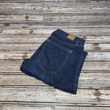 LL Bean BeanFlex Straight Leg Favorite Fit Jeans Womens 10x28