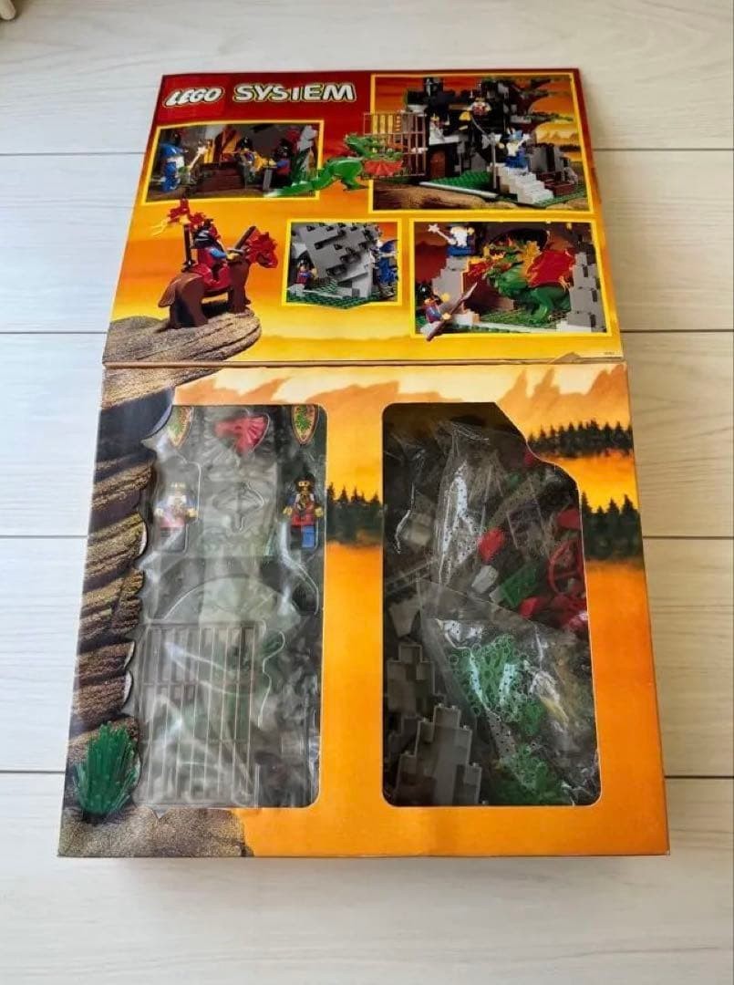 Lego 6076 Castle Dragon Knights Dark Dragon's Den Sealed | eBay
