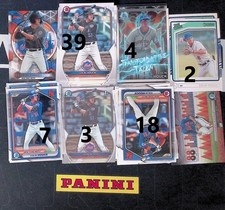 (75) CARD Bowman 1st + BASE LOT Colin Houck New York Mets Baseball mlb