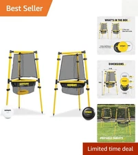 Complete Frisbee Golf Experience - 3 Discs & Easy Transport Storage Bag Included