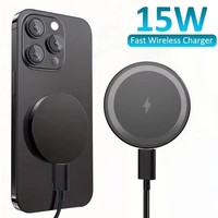 Magnetic Wireless Charger Pad for Apple iPhone 16 15 14 13 12 Pro Max AirPods Ma
