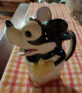 Mickey Mouse pitcher 1950s made in Japan