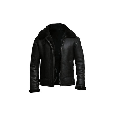 Herren RAF Flieger Bomber B3 Echtleder Jacke | Pilot Flying Coat |