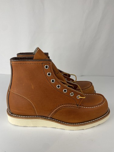 Red Wing 875 Moc Toe Stiefel 6" Oro Legacy Heritage Größe 8 E Sekunden - Bild 8 von 15