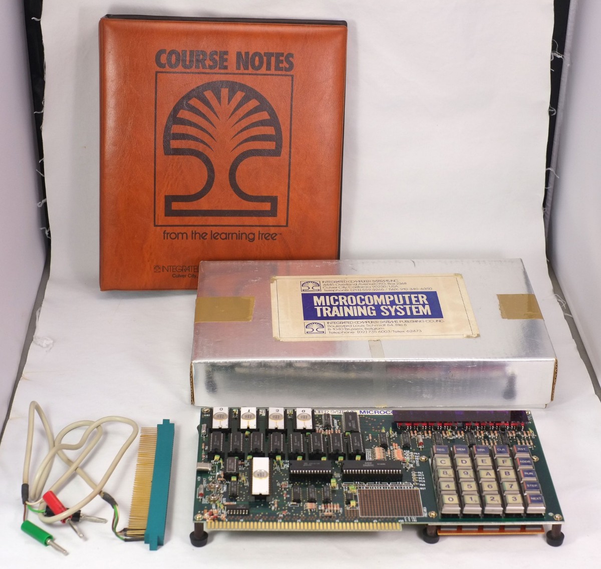 NEC μCOM Training Kit TK-80 Vintage NEC TK-80 8080 μCOM Microprocessor Trainer Single Board