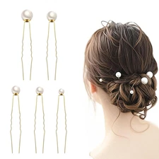 18 Piece Bridal Pearl Hair Pins Set,Elegant Wedding Hair Accessories for Women,P