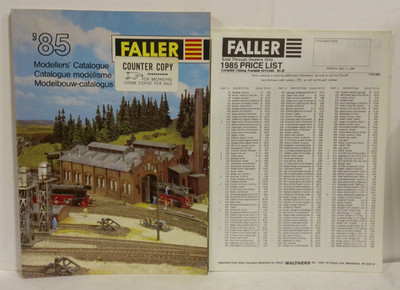 Faller 1985 Modellers' Catalogue & Price List