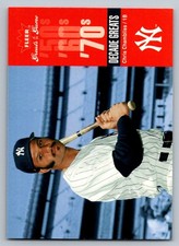 2006 Fleer Greats of the Game Decade  Chris Chambliss
