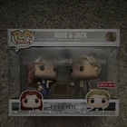 Funko Pop! Movies Titanic Rose & Jack 2-Pack Vinyl Figures Target Exclusive