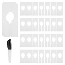 2X(30 Closet Dividers for Hanging Clothes- Rectangle Clothing Size Dividers5724