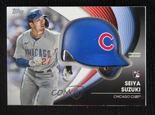 2022 Update Commemorative Batting Helmet Manufactured Relics Seiya Suzuki yq2