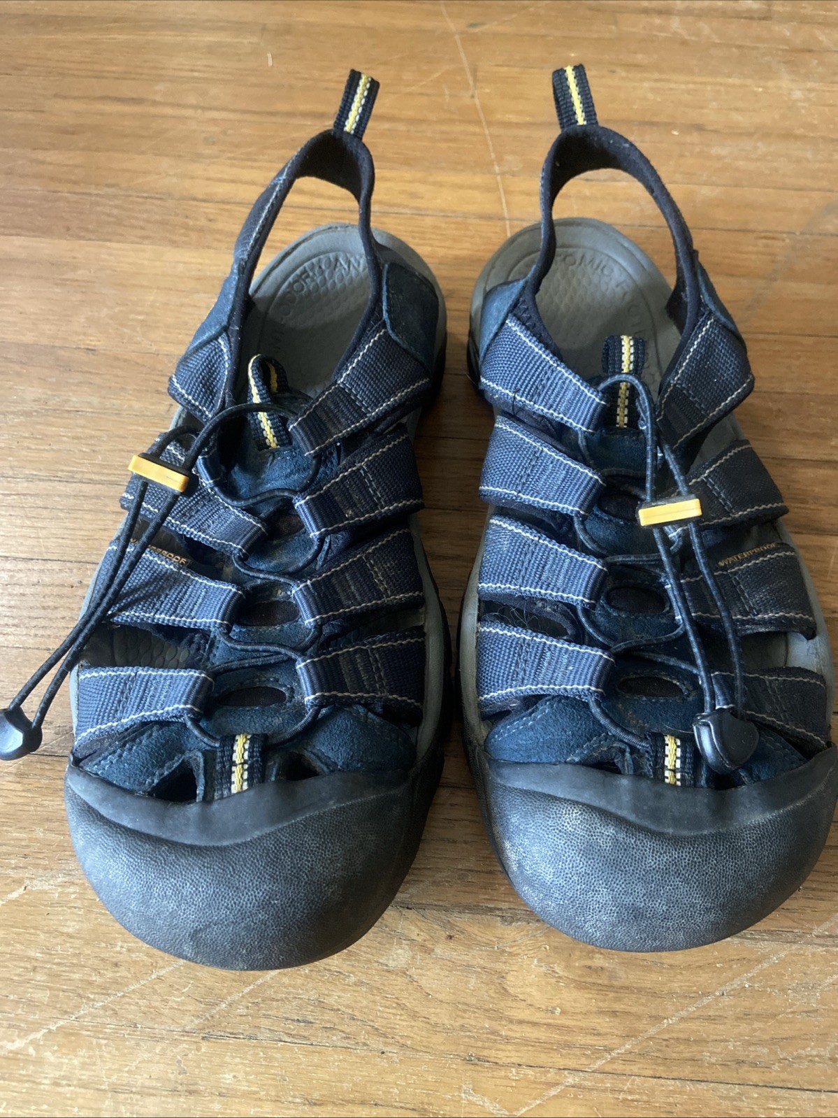 Scarpe sandali Keen Newport impermeabili da trekking acqua taglia 11 12 blu scuro nero