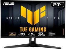 ASUS TUF Gaming 27" QHD IPS 210Hz Monitor 0.3ms,Speakers, FreeSync G-Sync HDR400