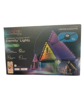 Enbrighten Vibe Permanent Outdoor Wi-Fi Eternity Lights, 72-Light, 100ft