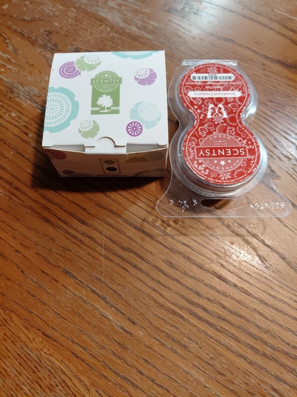 Scentsy Mini Fan Diffuser With Go Go Mango Pod New