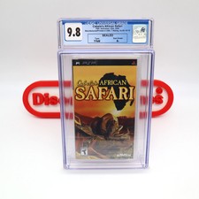 PSP Game CABELA'S AFRICAN SAFARI HUNTING - CGC GRADED 9.8 A+! NEW & Sealed!