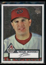 2007 Topps Rookie 1952 Edition Miguel Montero Chrome /1952 Diamondbacks