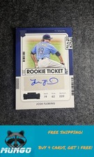2021 Panini Contenders #167 Josh Fleming Tampa Bay Rays