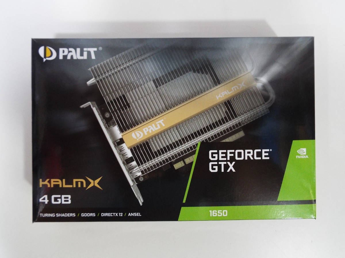 Palit GeForce GTX1650 KalmX 4GB ファンレス PALIT KalmX GeForce GTX 1650 4GB Passive Fanless Graphics Video
