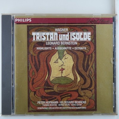 Wagner   Tristan und Isolde CD 1983 Highlights Bernstein Philips Classical
