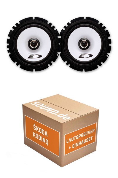 Lautsprecher Boxen Front Alpine SXE-1725 FüR Skoda Kodiaq I 2X Tief-MitteltöNer-image