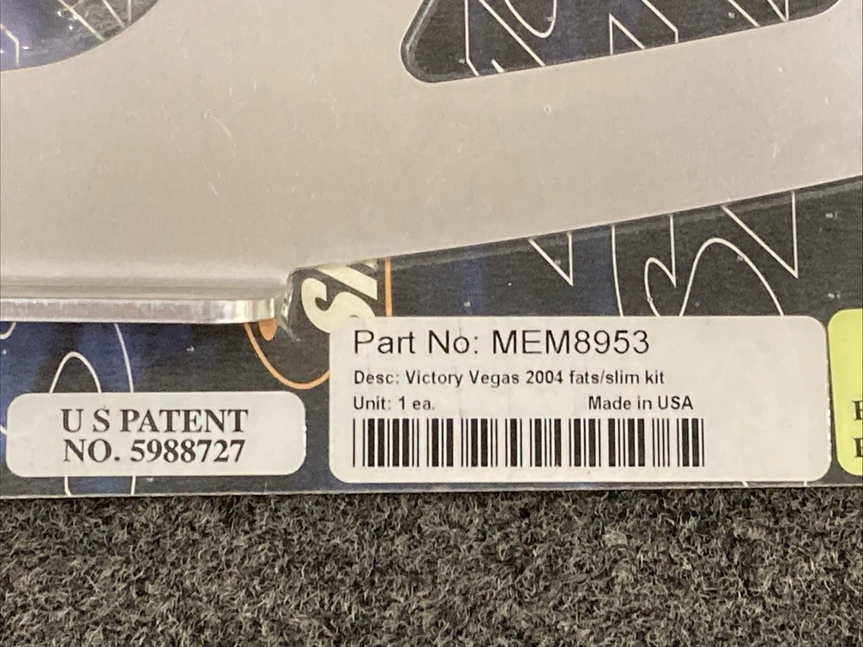 KIT GRASO/DELGADO NUEVO GENUINO MEMPHIS SHADES MEM8953 VICTORIA VEGAS 2004 Foto 2 de 2