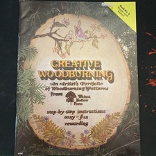 Creative Woodburning An Artist's Portfolio Of Woodburning Patterns Softcover