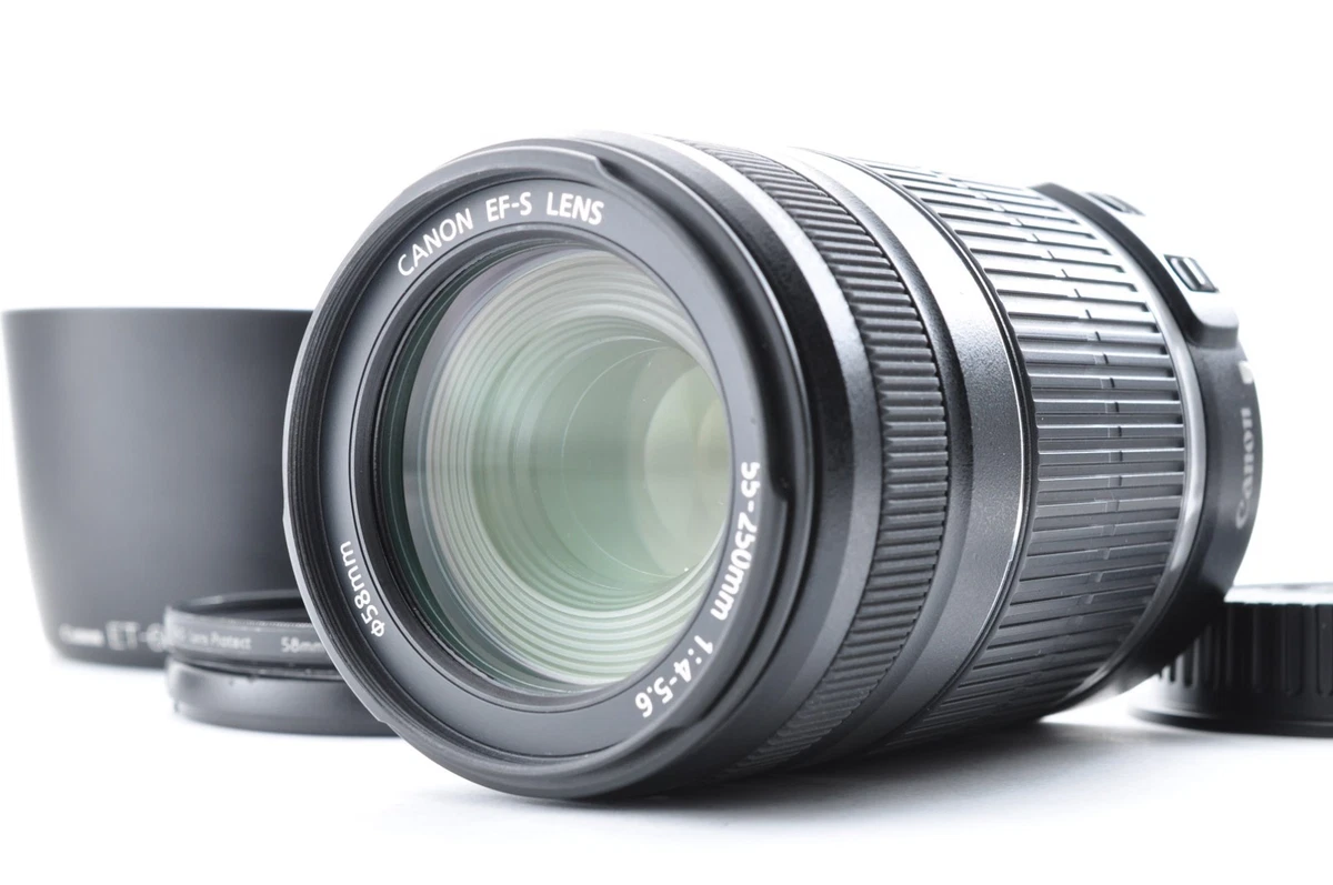 Canon EF-S 55-250mm Focal Camera Lenses for sale | eBay
