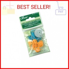 Clover 3109 Jumbo Locking Stitch Markers-12/Pkg