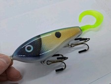 9.5" Hot Tails Nugget Squirrelly Sexy Shad Glidebait Jerkbait Musky Lure